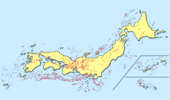 日本の活断層